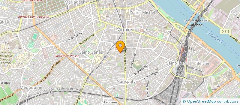 localisation de l'entreprise RESIDENCE DEYRIES  BORDEAUX