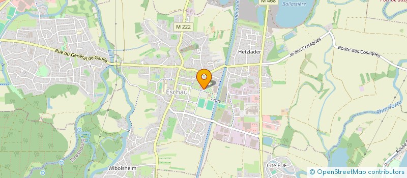 localisation de l'entreprise RESIDENCE DINAH FAUST D ESCHAU  ESCHAU