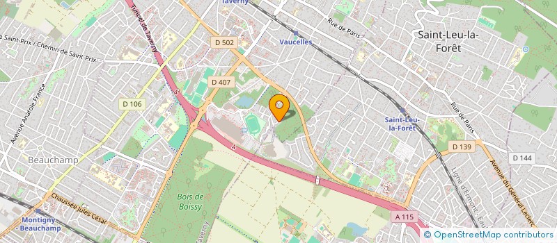 localisation de l'entreprise RESIDENCE DIPLOMATIQUE  TAVERNY