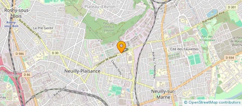 localisation de l'entreprise RESIDENCE DISTRIBUTION à NEUILLY-PLAISANCE