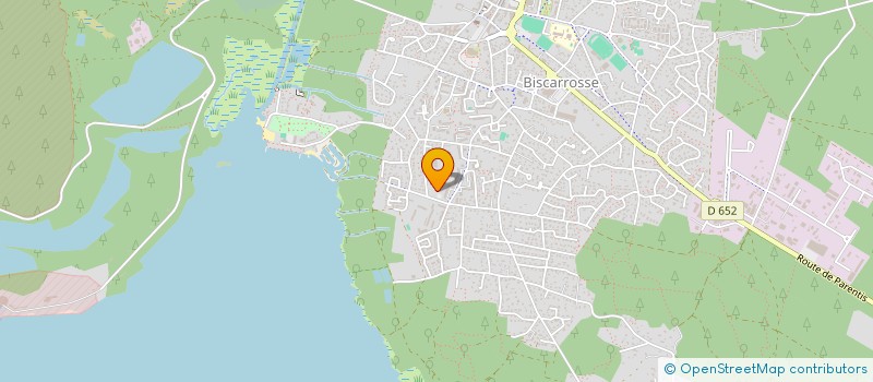 localisation de l'entreprise RESIDENCE DORDOGNE  BISCARROSSE