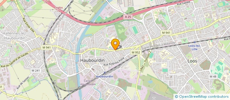 localisation de l'entreprise RESIDENCE DU 151  HAUBOURDIN