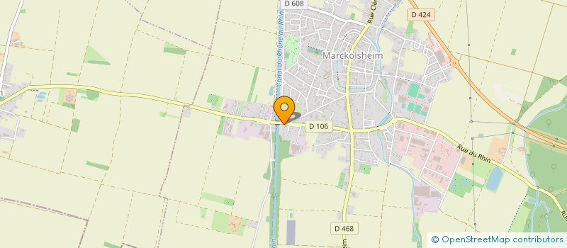 localisation de l'entreprise RESIDENCE DU CHATEAU  MARCKOLSHEIM