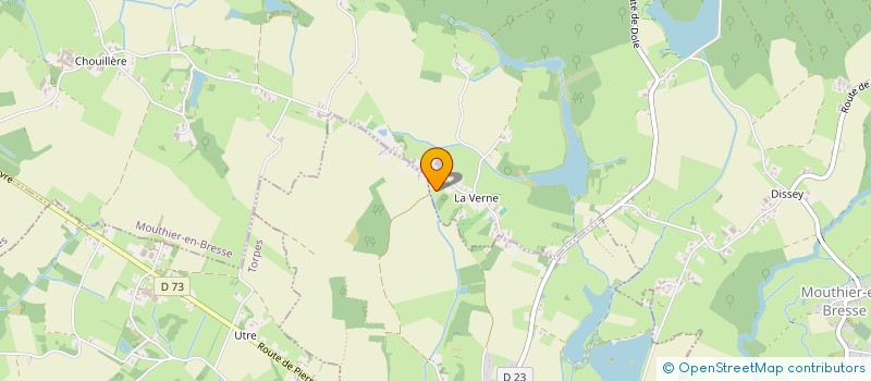 localisation de l'entreprise RESIDENCE DU JARDIN  MOUTHIER-EN-BRESSE