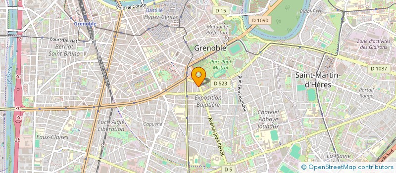 localisation de l'entreprise RESIDENCE DU PARC  GRENOBLE