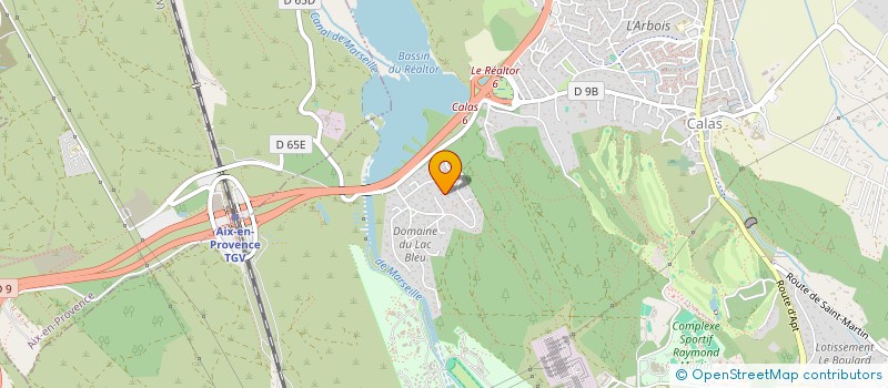 localisation de l'entreprise RESIDENCE DU PARC  CABRIES