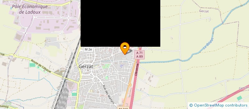 localisation de l'entreprise RESIDENCE ECURIE DU ROY  GERZAT