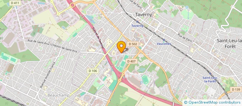 localisation de l'entreprise RESIDENCE EMILIE ANGEL  TAVERNY