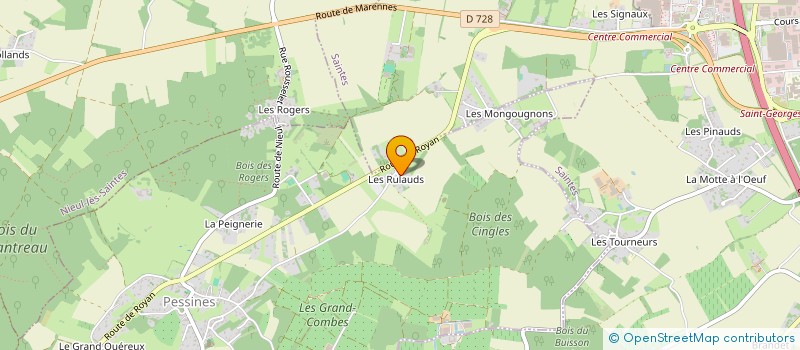 localisation de l'entreprise RESIDENCE EURO LOISIRS  PESSINES