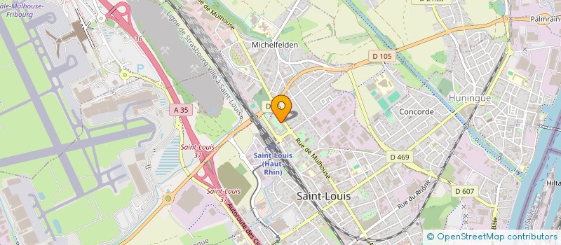 localisation de l'entreprise RESIDENCE EUROPE J3  SAINT-LOUIS