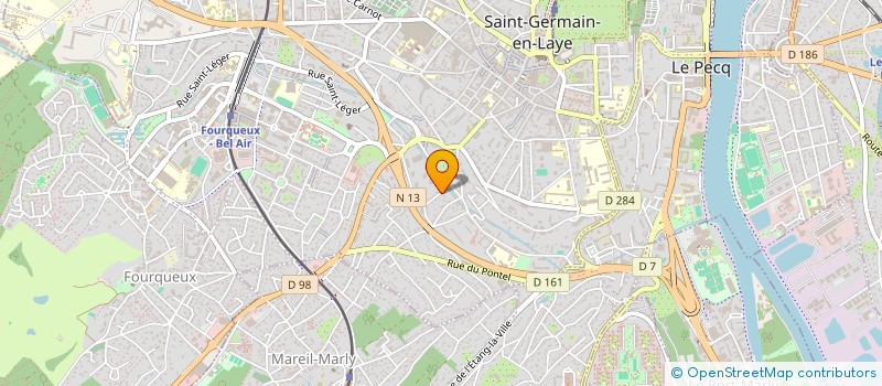 localisation de l'entreprise RESIDENCE FAIDHERBE  SAINT-GERMAIN-EN-LAYE