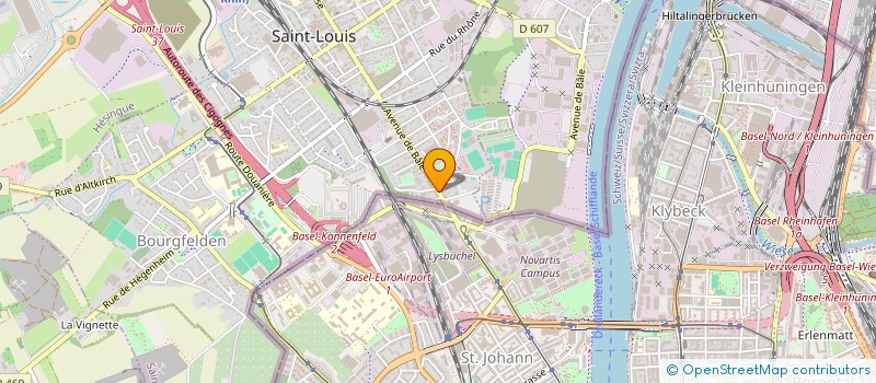 localisation de l'entreprise RESIDENCE FLEURS DE LYS  SAINT-LOUIS