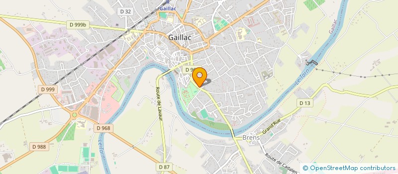 localisation de l'entreprise RESIDENCE FOUCAUD GAILLAC à GAILLAC