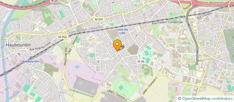 localisation de l'entreprise RESIDENCE GARIBALDI  LOOS