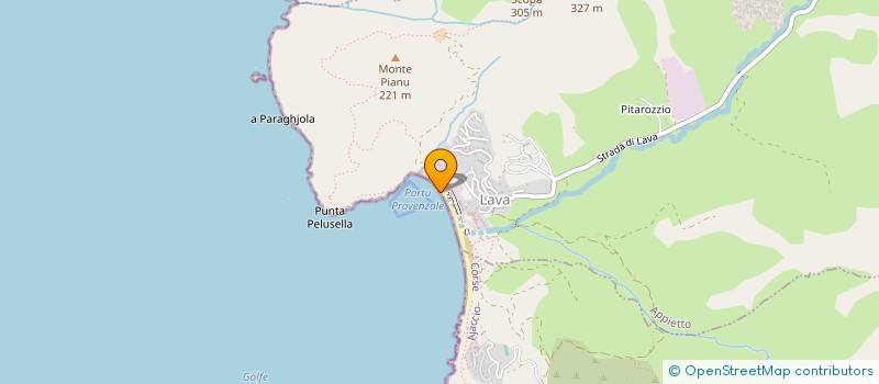 localisation de l'entreprise RESIDENCE GOLFE DE LAVA  APPIETTO