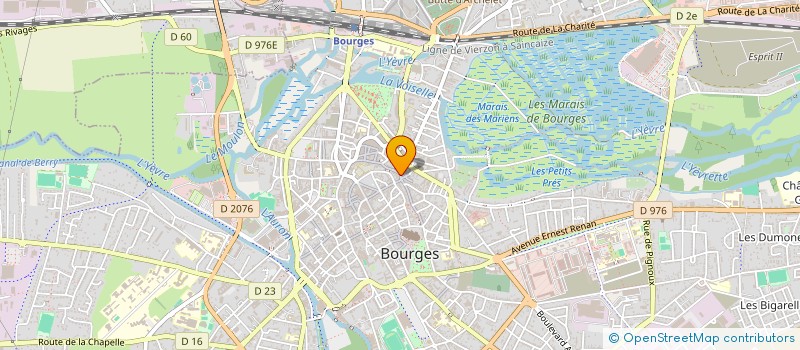 localisation de l'entreprise RESIDENCE GORDAINE  BOURGES