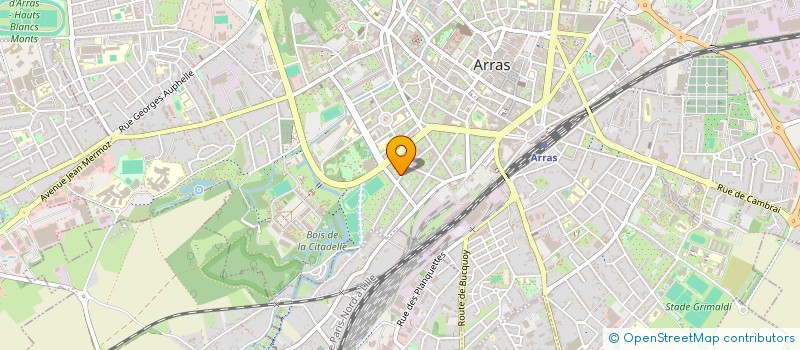 localisation de l'entreprise RESIDENCE GRIGNY à ARRAS