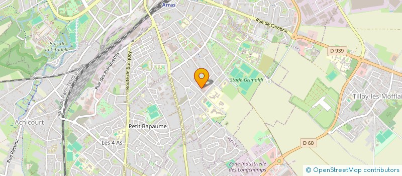 localisation de l'entreprise RESIDENCE HELOISE à ARRAS