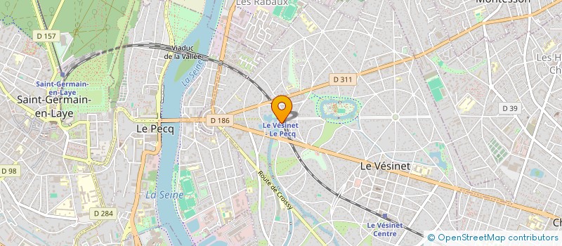 localisation de l'entreprise RESIDENCE HENRI LEYMA  LE VESINET