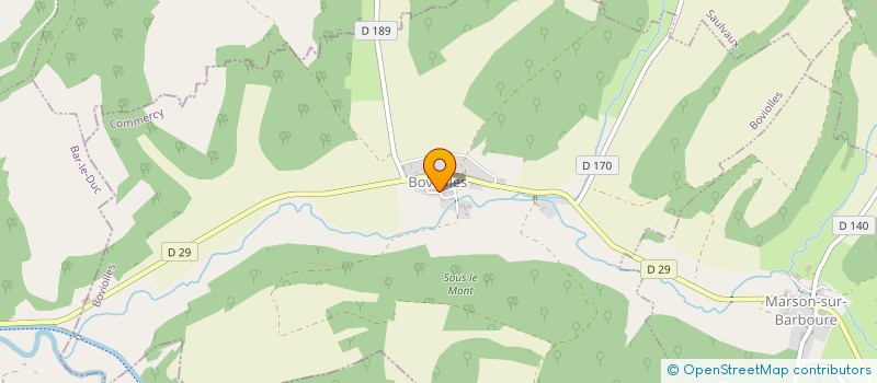 localisation de l'entreprise RESIDENCE HIRONDELLES à BOVIOLLES