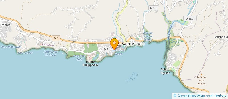 localisation de l'entreprise RESIDENCE HOTELIERE LA MAISON BLANCHE à SAINTE-LUCE