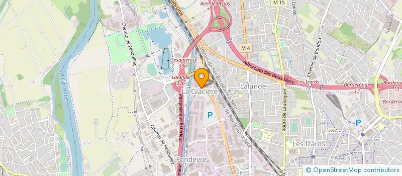localisation de l'entreprise RESIDENCE HOTELIERE LES VIOLETTES à TOULOUSE