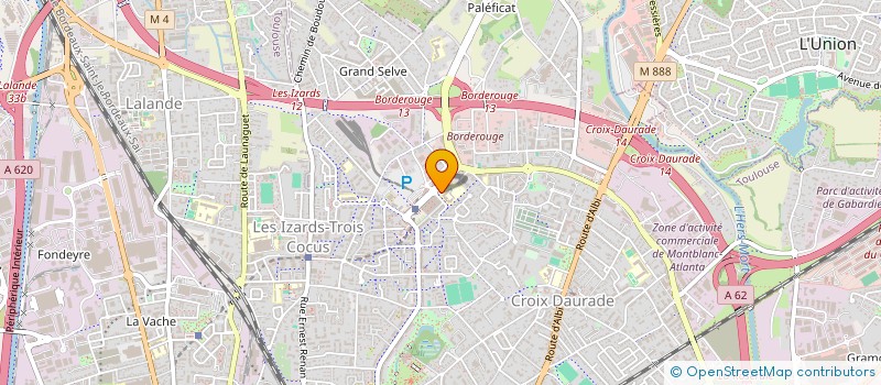 localisation de l'entreprise RESIDENCE ILE O JARDIN  TOULOUSE