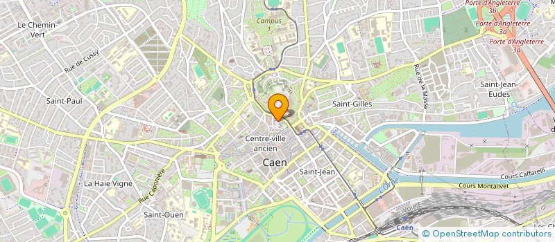 localisation de l'entreprise RESIDENCE IRP 47 à CAEN