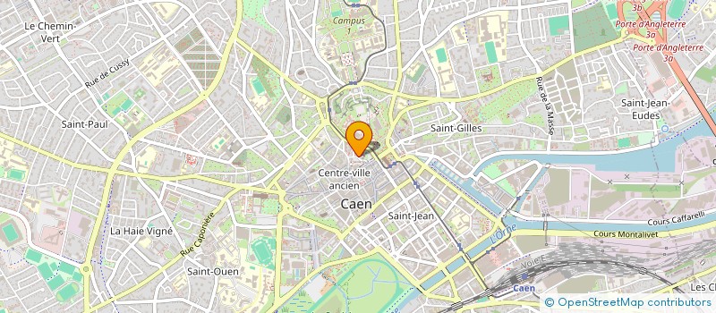 localisation de l'entreprise RESIDENCE IRP 48 à CAEN