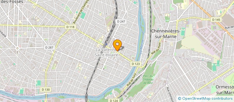 localisation de l'entreprise RESIDENCE ISABEL à SAINT-MAUR-DES-FOSSES