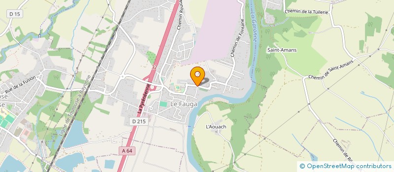 localisation de l'entreprise RESIDENCE JARDINS DE FRANTOUPIN  LE FAUGA