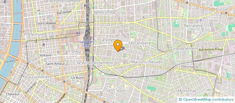 localisation de l'entreprise RESIDENCE JEAN SORNAY  LYON