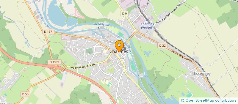 localisation de l'entreprise RESIDENCE KENNEDY  CHARMES