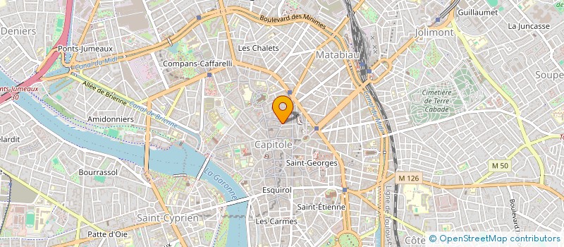 localisation de l'entreprise RESIDENCE L'ATELIER à TOULOUSE