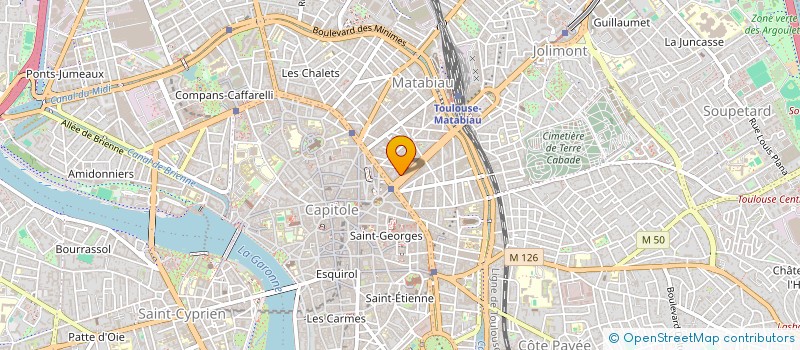 localisation de l'entreprise RESIDENCE L'HORIZON à TOULOUSE