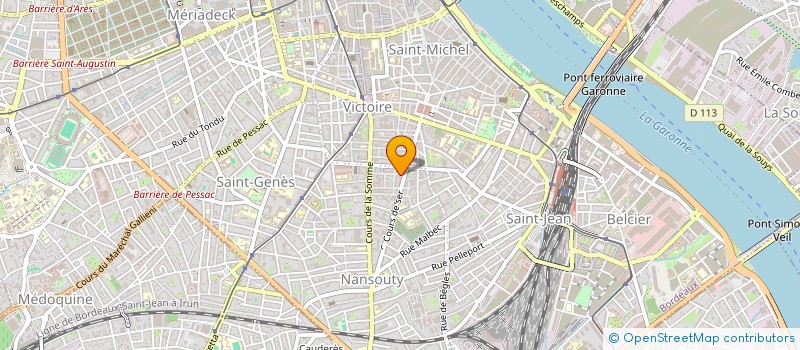 localisation de l'entreprise RESIDENCE LA BREMONTIERE  BORDEAUX