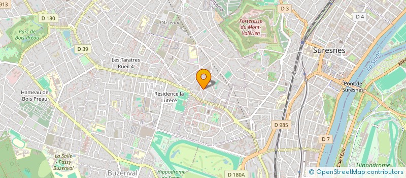 localisation de l'entreprise RESIDENCE LA BRUYERE à RUEIL-MALMAISON