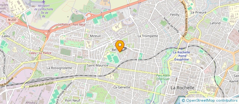 localisation de l'entreprise RESIDENCE LA FALAISE  LA ROCHELLE