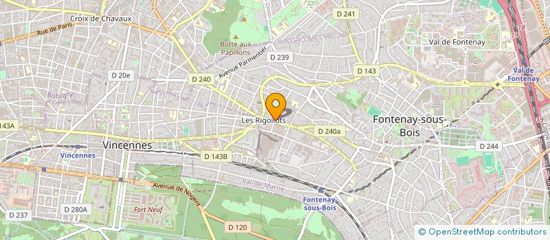 localisation de l'entreprise RESIDENCE LA FONTAINE à FONTENAY-SOUS-BOIS