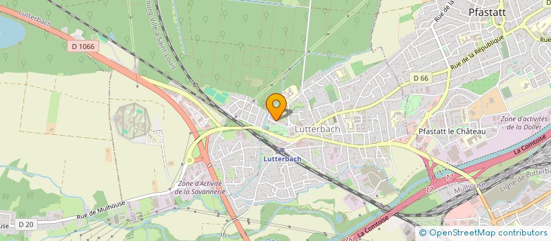 localisation de l'entreprise RESIDENCE LA FORET 4 BIS  LUTTERBACH