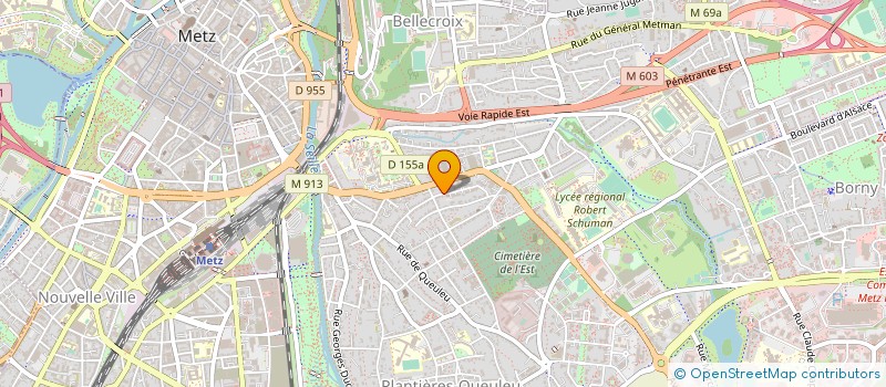 localisation de l'entreprise RESIDENCE LA SAPINIERE II à METZ