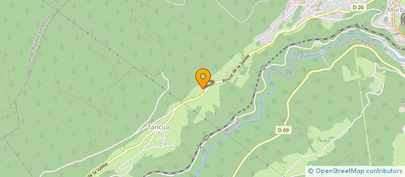 localisation de l'entreprise RESIDENCE LA SAVINE  MORBIER