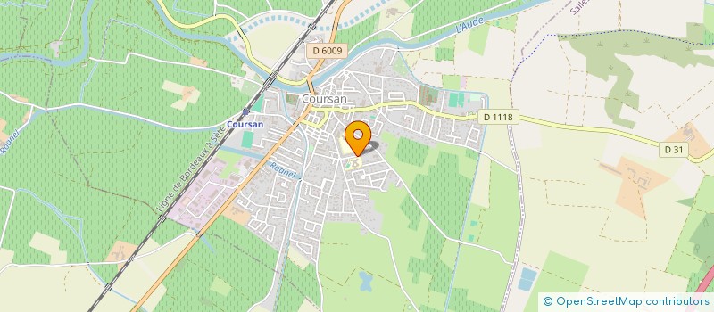 localisation de l'entreprise RESIDENCE LAETITIA à COURSAN