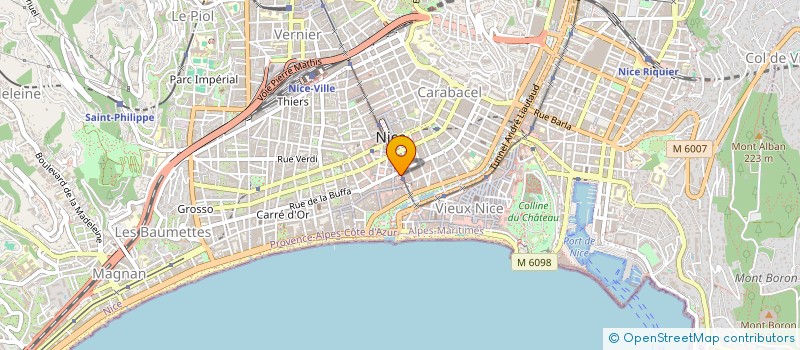 localisation de l'entreprise RESIDENCE LAFAYETTE à NICE