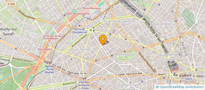 localisation de l'entreprise RESIDENCE LAMARTINE à PARIS