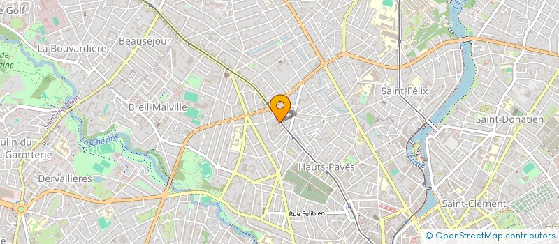 localisation de l'entreprise RESIDENCE LE BEL AGE à NANTES