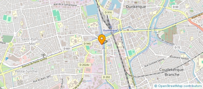 localisation de l'entreprise RESIDENCE LE BELANDRIER à DUNKERQUE