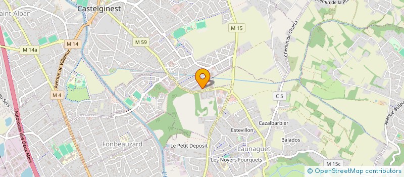 localisation de l'entreprise RESIDENCE LE BOIS JOLI  FONBEAUZARD