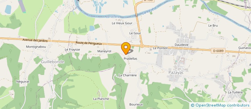 localisation de l'entreprise RESIDENCE LE DOMAINE   COLY-SAINT-AMAND