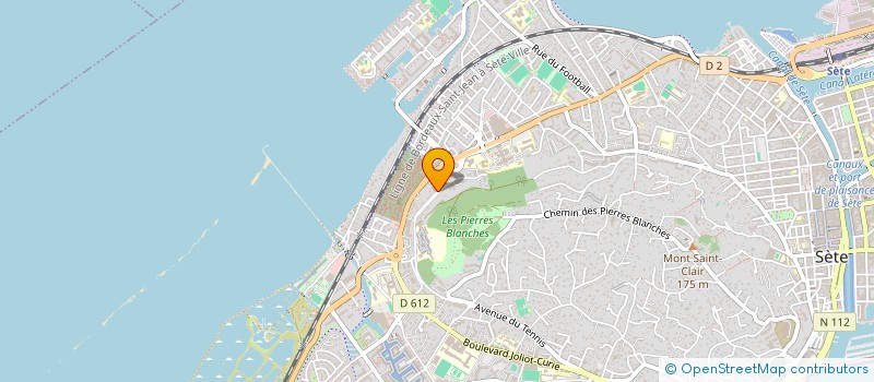 localisation de l'entreprise RESIDENCE LE DOMAINE DE MORGANE  SETE